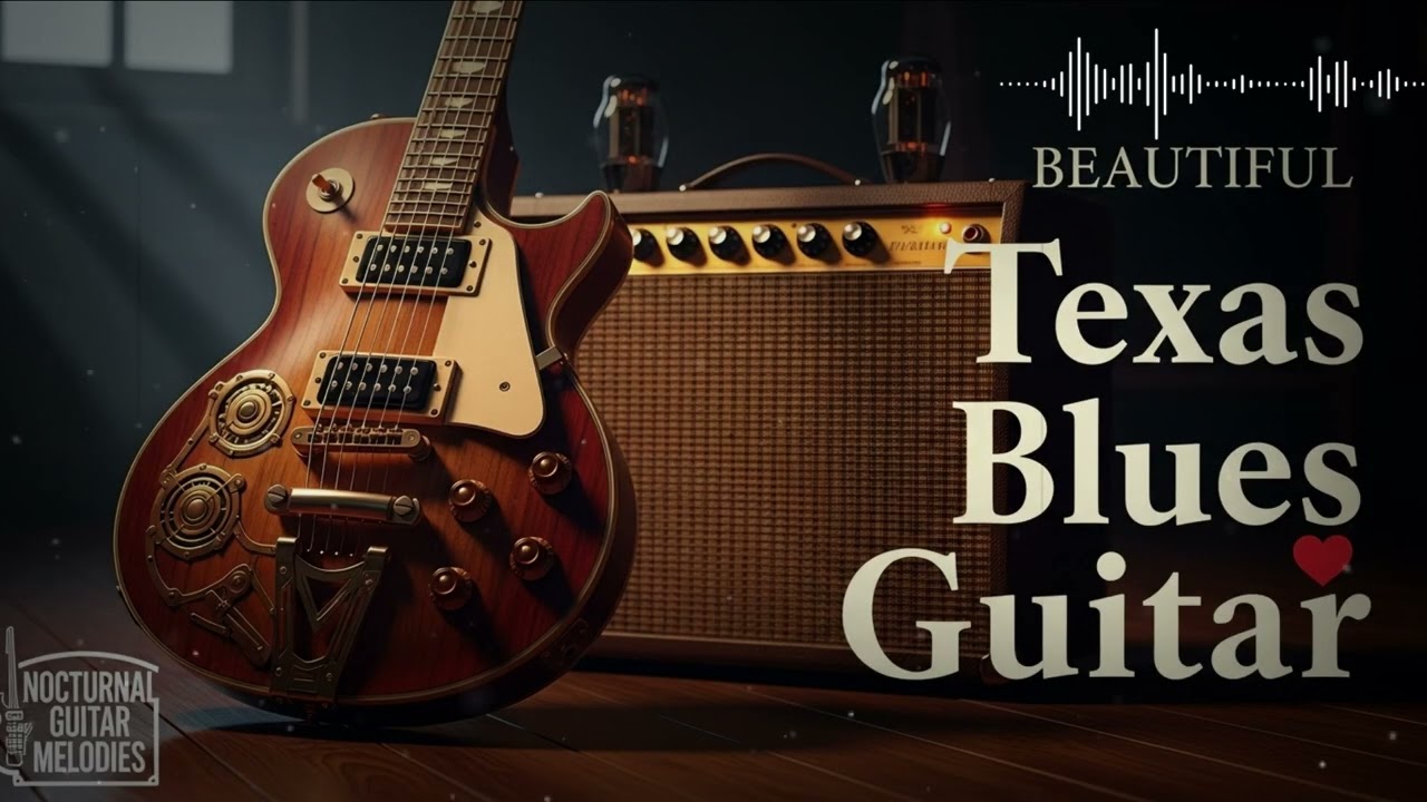 Beautiful Texas Blues Guitar – Soulful Instrumental Solo Long Listening | Nocturnal Guitar Melodies