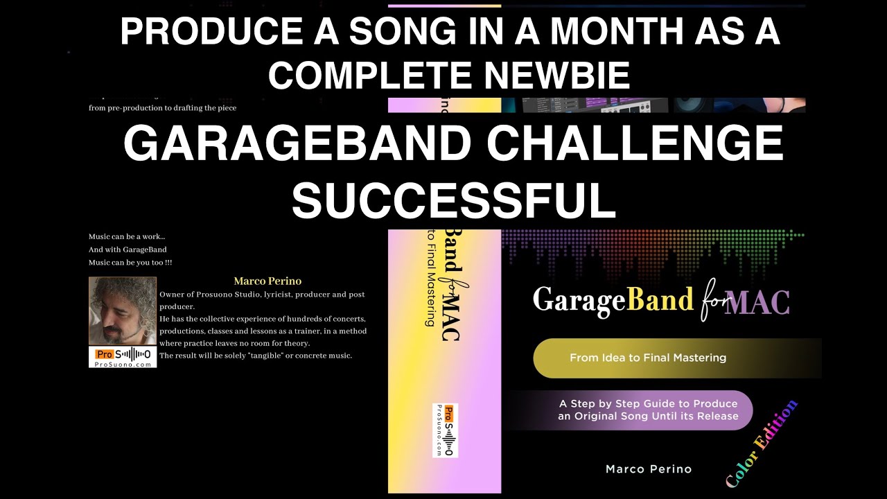 GARAGEBAND CHALLENGE SUCCESSFUL! PRODUCE A SONG IN A MONTH AS A COMPLETE NEWBIE.