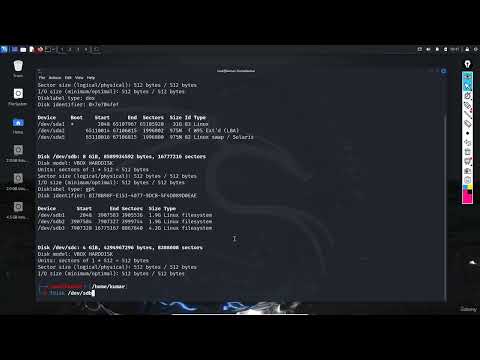 37  unmount and delete the partition