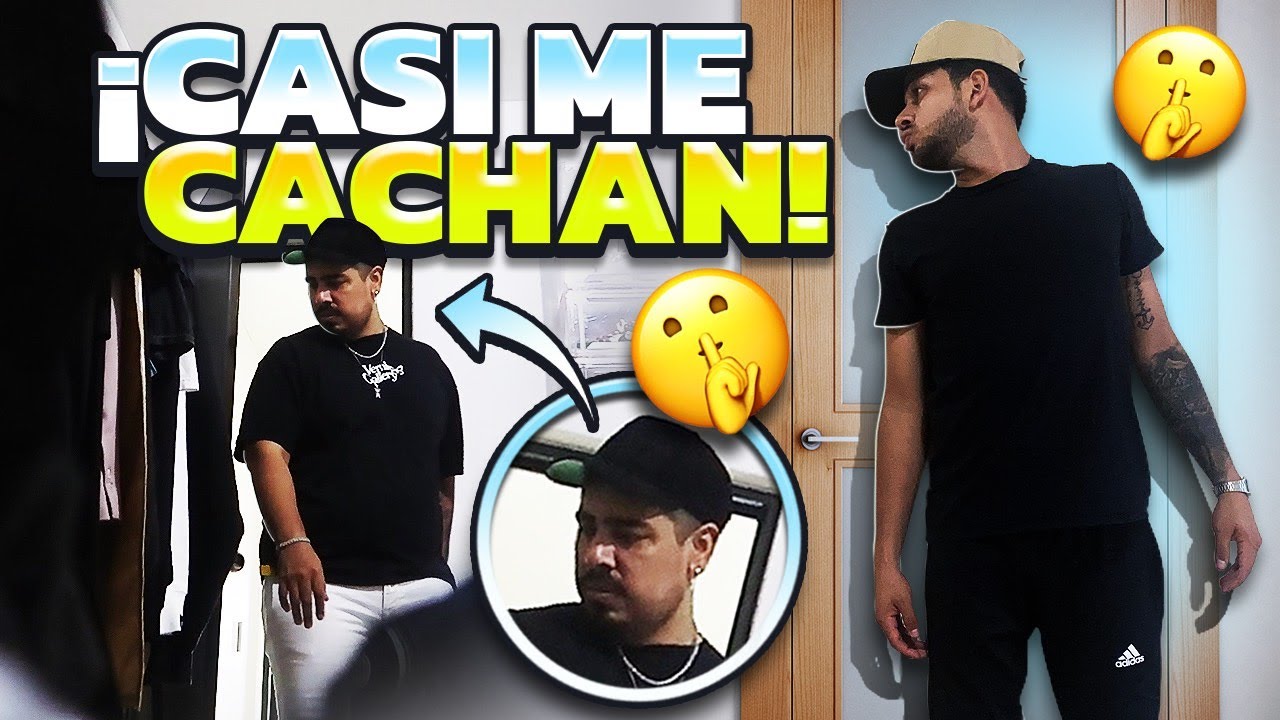 ESCONDIDO 24 HORAS en la CASA del GUATSI * CASI ME CACHA