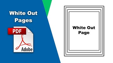 How to Completely White Out a PDF Page using Adobe Acrobat Pro DC