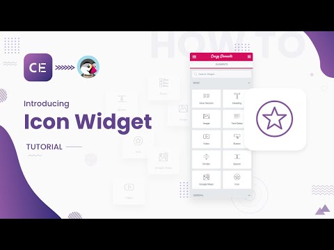 How to Use Icon Widget Using Crazy Elements | PrestaShop | Elementor Page Builder for Prestashop