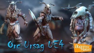 Animations Orc Ursag UE4 Animations Orc Ursag UE4