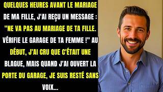 Ma femme Ne va pas au mariage de ta fille ! Vérifie le garage Je l'ai ouvert Infidélité Reddit Gate