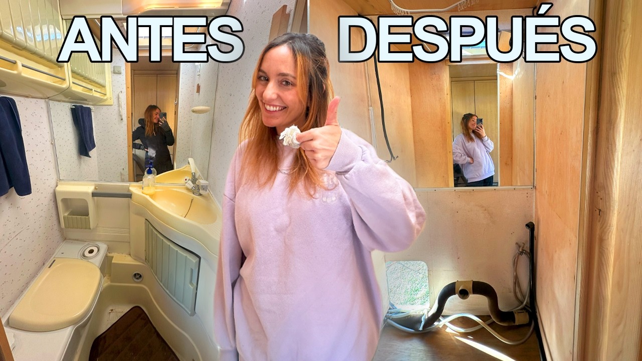 Reforma de Autocaravana #4 DESMONTAMOS EL BAÑO QUÍMICO PARA CAMBIARLO POR UN BAÑO SECO | Roenlared