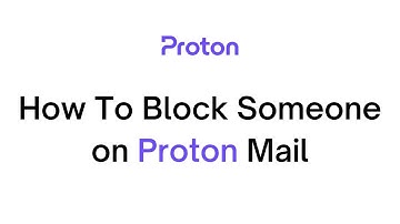 How To Block Someone on ProtonMail (2023) | Block Unwanted / Spam Email In ProtonMail