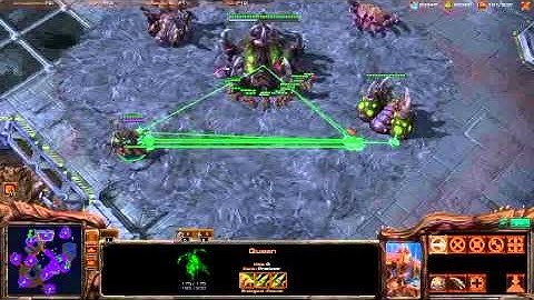 Starcraft 2 - Queued Larva Spawning