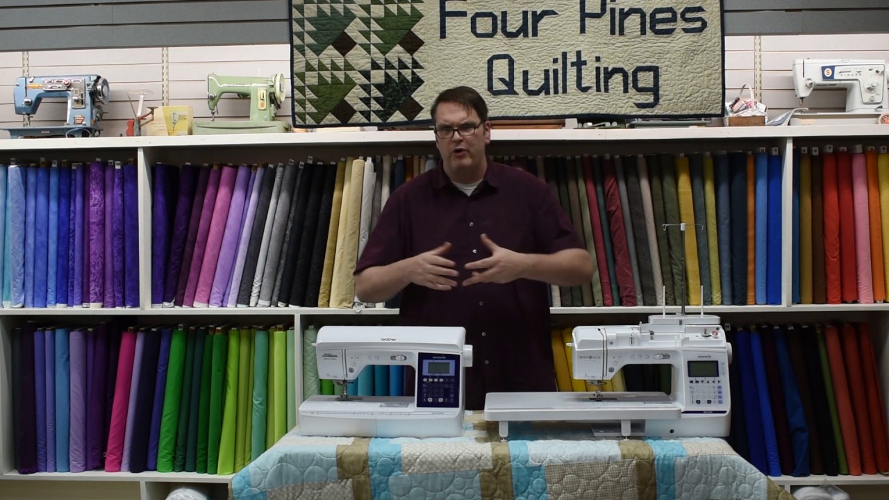 Brother BQ1350 vs NQ575 YouTube