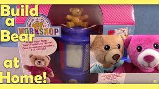 Build A Bear Workshop Stuffing Station! DIY Making Our Own Furry Friends At Home!