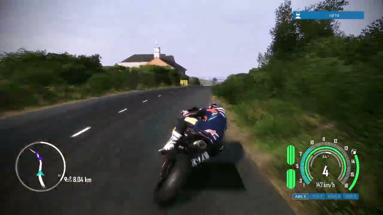 TT-ISLE OF MAN-RIDE ON THE EDGE 3 -15. Versuch  tolle Stunts