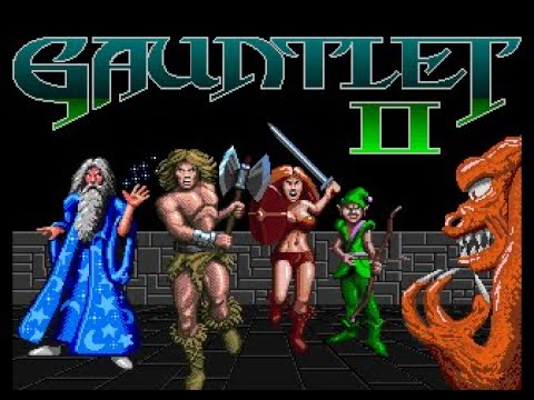 Gauntlet 2 (Arcade) Full Game (?) - YouTube