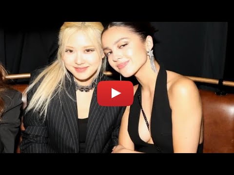 ملكات حفل ميت غالا أوليفيا رودريغو تشارك لحظة رائعة مع بلاك بينك روزيه Blackpink Rose