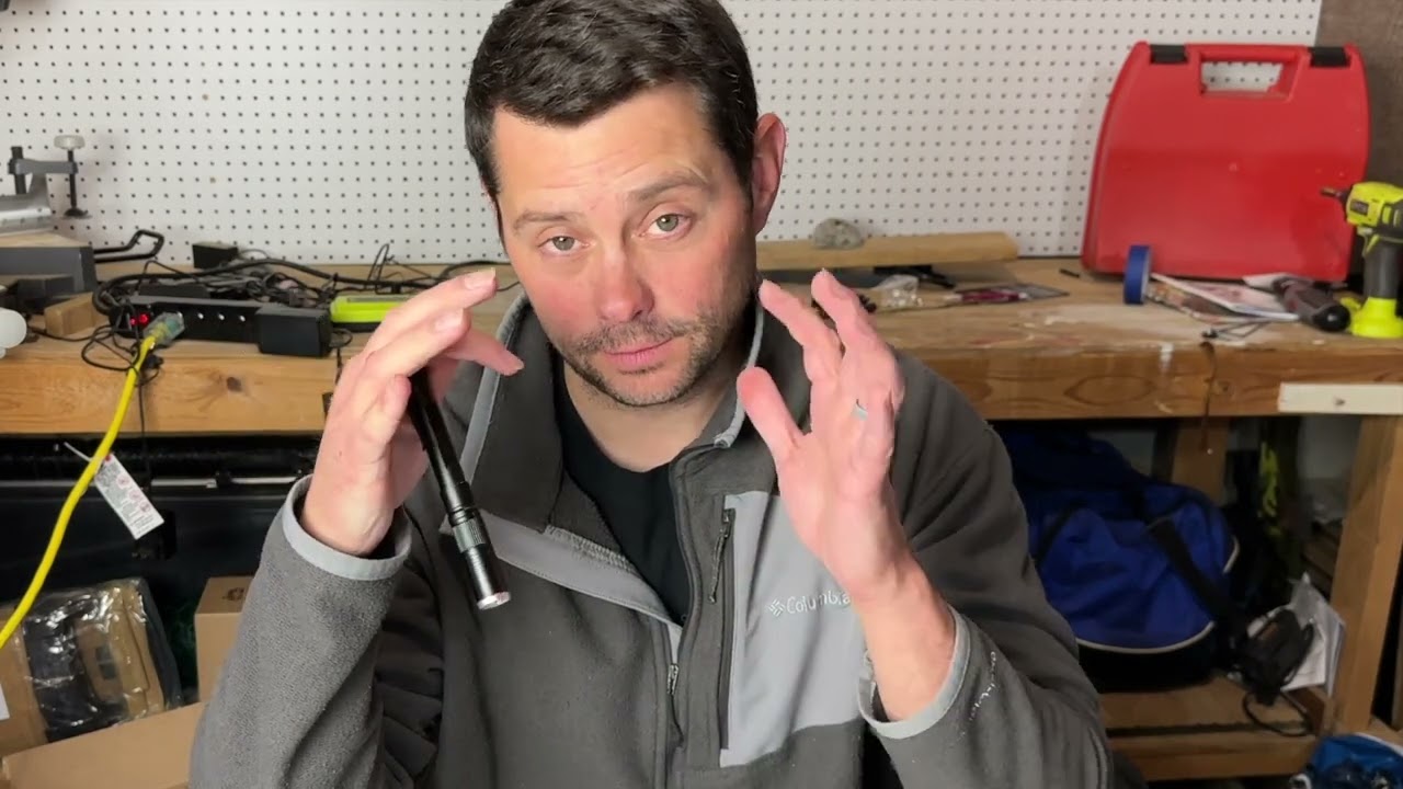 Rechargeable Pen Light Flashlight 300 Lumens 3 Lighting Modes Handheld Pocket Small Flashlights