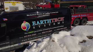 EarthTech Systems Closed Loop Borehole Installation