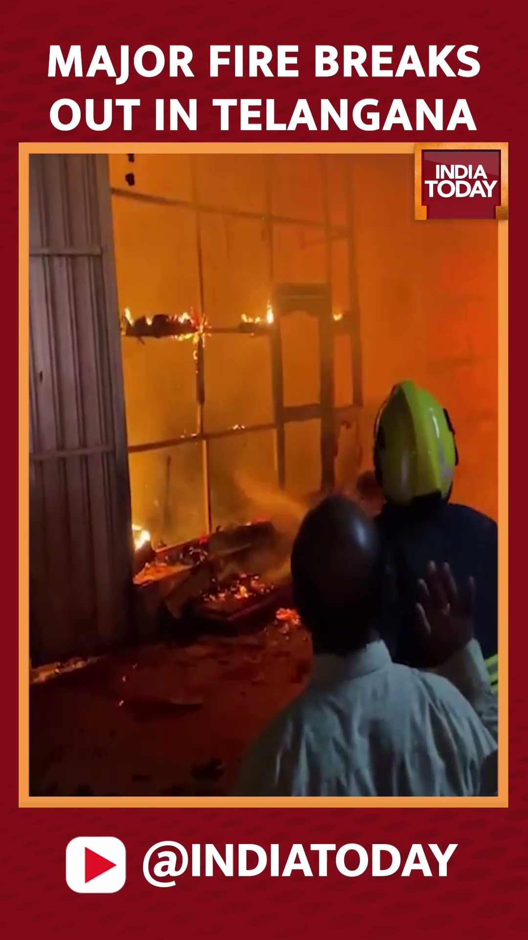 Telangana Fire Tragedy: Flames Rage Across Area | India Today