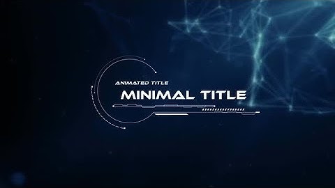 HUD Titles DaVinci Resolve Templates