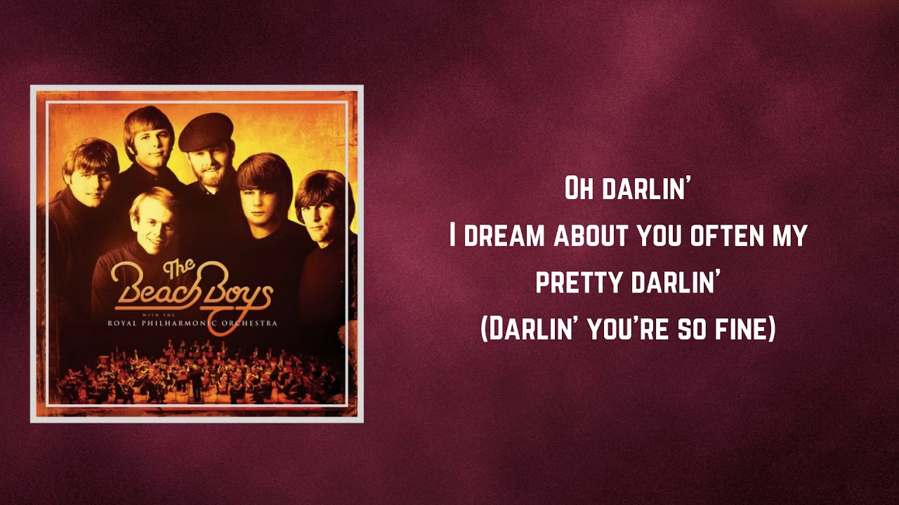 The Beach Boys Darlin Lyrics Youtube