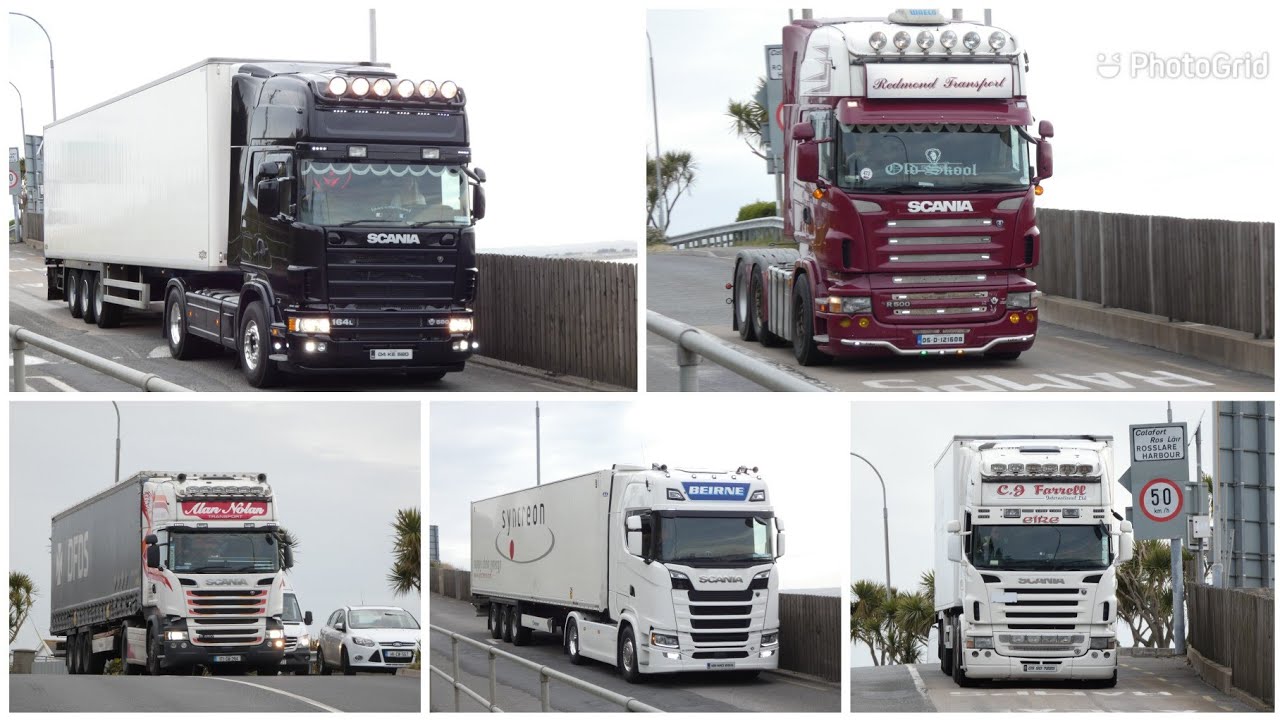 Trucks of Rosslare Harbour 7 may