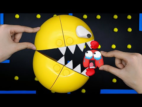 видео: Lego Pac-Man In real life In The Maze Madness | Pacman Stop Motion Animation