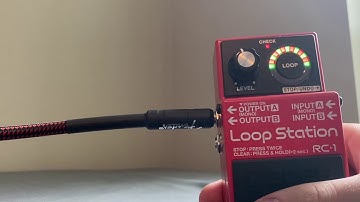 Boss RC-1: Fix Flashing Lights/Settings