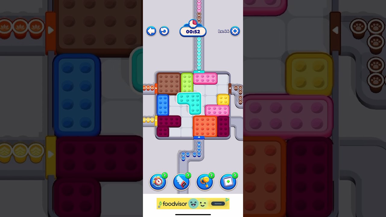 Coffee Run Level 44 Solution