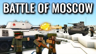 BATTLE OF MOSCOW 1941  World War 2 in Minecraft