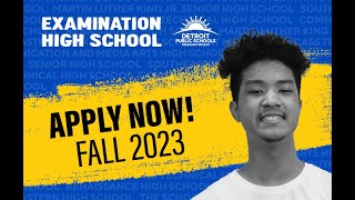 DPSCD Exam High Schools Promo Video