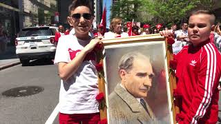 New York'ta Türk Günü Yürüyüşü (18 Mayıs 2019)