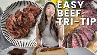 Easy Oven TriTip Roast Recipe (15 Minutes)