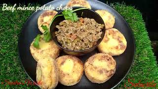 Beef Mince potato chops #mystyle #Goanfood #Goancuisine