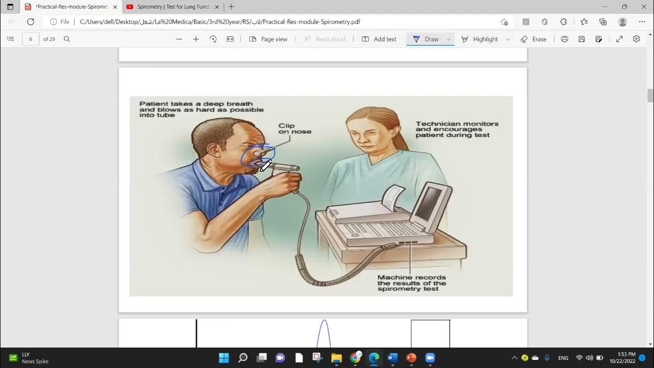 RS Physiology Lab Spirometer Mutah YouTube