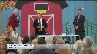 Lowell Mayoral Candidates Face Off in Debate (KNWA)