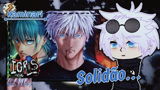 ⚡💭💢Jujutsu Kaisen Pós-Shibuya React~A Solidão Do Mais Forte|Créditos:@Igrisofc 🎨|