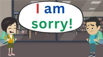Markus is sorry! - Conversation in English - English Communication Lesson