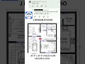 30x30 House Plan | 900 Sqft 2BHK Home Design with Car Parking #home   #shorts