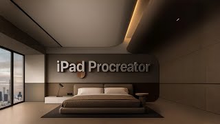 Celebrity MIND-BLOWING Realistic Bedroom Rendering on Procreate iPad #interiordesign Wealth