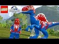 HOMEM-ARANHA TRAJE PS4 E SEUS DINOSSAUROS no LEGO Jurassic World Criando Dinossauros #61