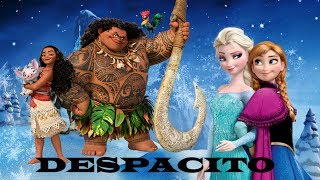 Despacito - Justin Bieber - Moana &amp; Frozen Disney Mashup Mix