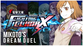 Dengeki Bunko Fighting Climax Mikotos Dream Duel ᴴᴰ