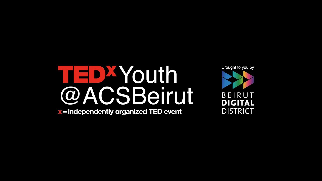 TEDx Youth @ ACS Beirut: Stories in Motion - Keynote, Michael Muhanna '03