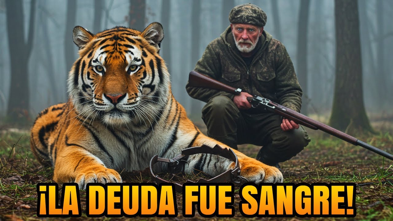 EL CAZADOR SALVÓ AL TIGRE DE LA TRAMPA... ¡PERO LA FORMA EN QUE EL TIGRE LE PAGÓ FUE IMPENSABLE!