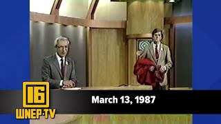 Newswatch 16 for March 13, 1987 | From the WNEP Archives