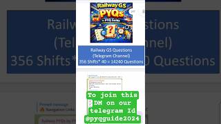 RAILWAY GS & Computer PYQs by PYQ GUIDE | NCERT | NTPC | RPF | telegram | Republic Day 2026