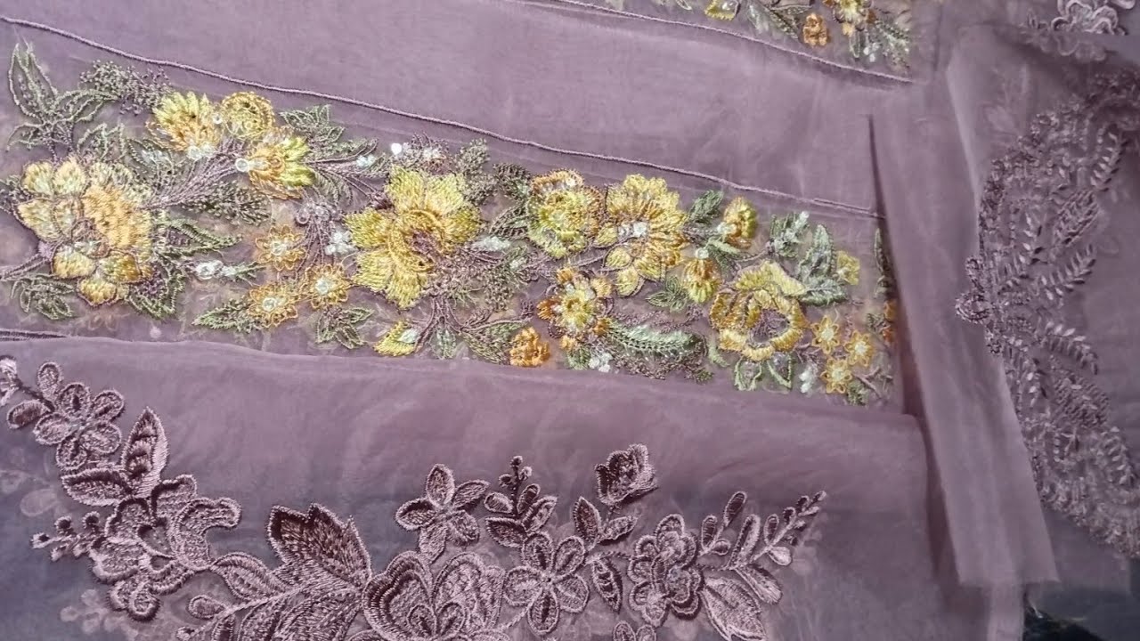 24 FEB. Maria B , Sapphire BRANDED  PATCHES & NECKLINE DESIGNS😁❤️.. Whatsapp contact 03167002701