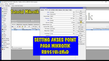 Tutorial Setting Wifi sebagai Akses Point (AP Bridge) pada Router Mikrotik RB 951Ui-2HnD