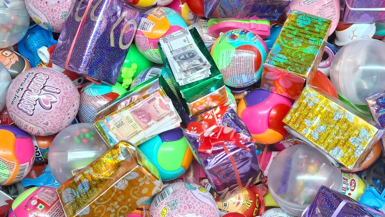 SATISFYING ASMR UNBOXING KINDER JOY BIG GLANT 🥚 CHOCOLATES SURPRISE 😳 ll ASMR VIDEO