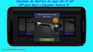 EZ Skins CS GO app Simulador para abrir cajas screenshot 4