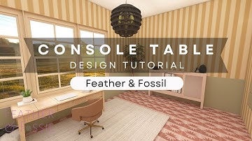 How to Design a Console Table in Interior Design! Perfect Console Table with Foyr Neo!