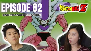 Frieza's 2nd Transformation - Making her FINALLY watch DBZ || Dragon Ball Z Ep 82 REACTION!!!
