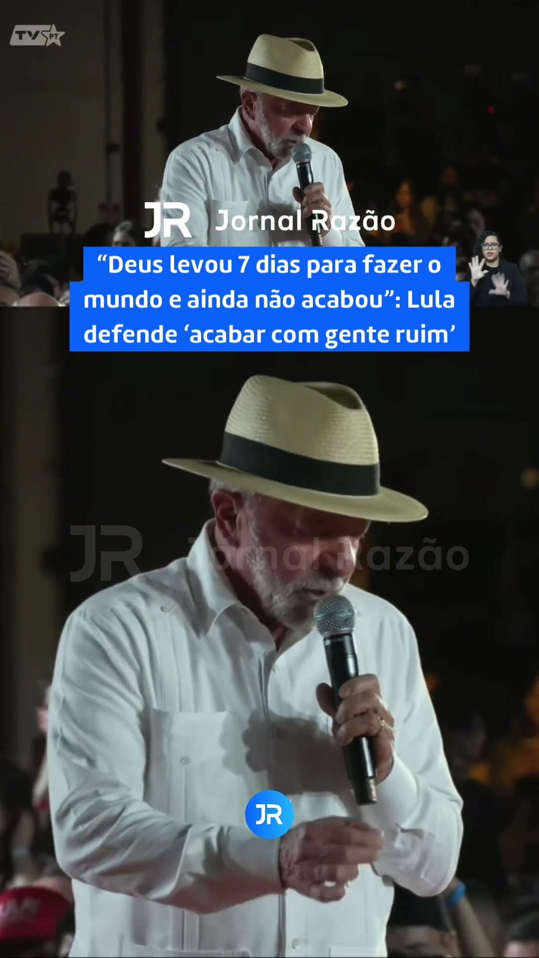 Capa do vídeo do YouTube